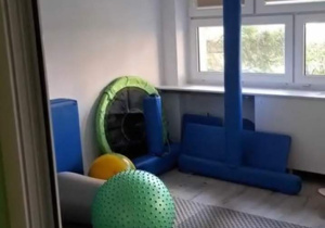 Sala Integracji Sensorycznej i Rehabilitacji po remoncie.