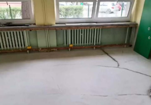 Sala Integracji Sensorycznej i Rehabilitacji - przed remontem.
