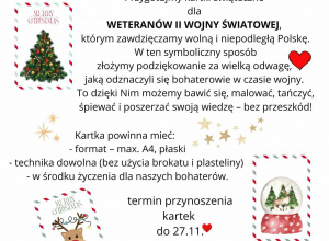 Plakat informujący o akcji "Serce za odwagę".