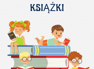Plakat informujący o Światowym Dniu Książki.
