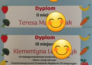 Lista wyników dot. konkursu plastycznego pt. "Dbam o swoje zdrowie".
