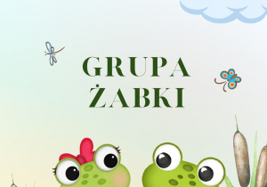Plakat grupy Żabki.